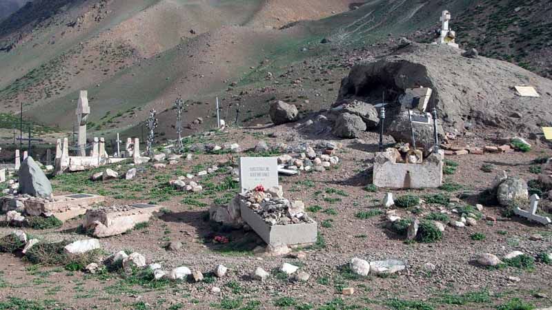 Visita obligatoria al Cementerio de los Andinistas