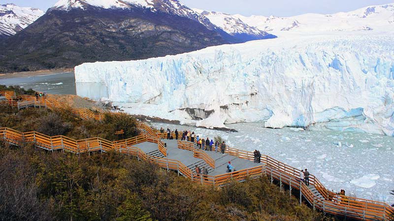 El Calafate - Passarelas do Glaciar Perito Moreno