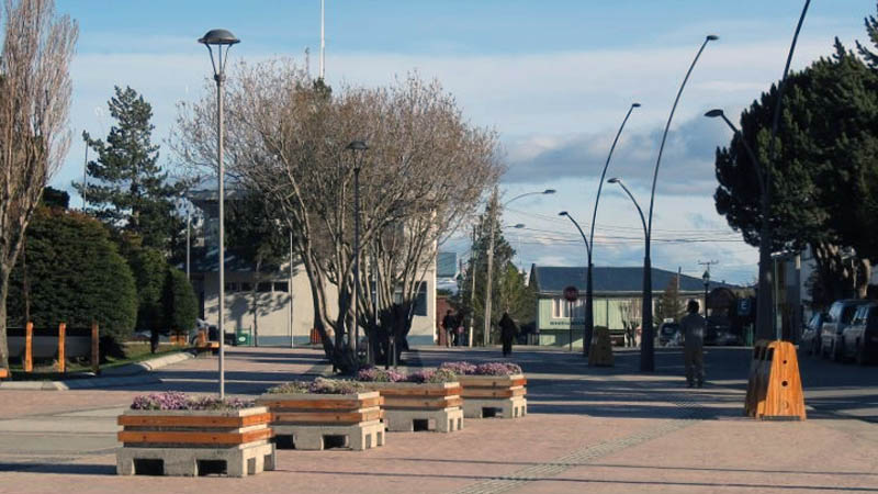 Puerto Natales - Praça de Armas