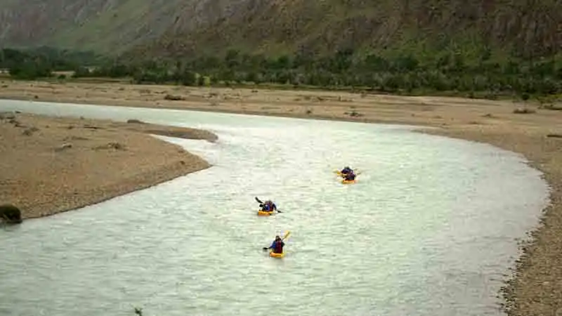 Caiaque Rio de las Vueltas