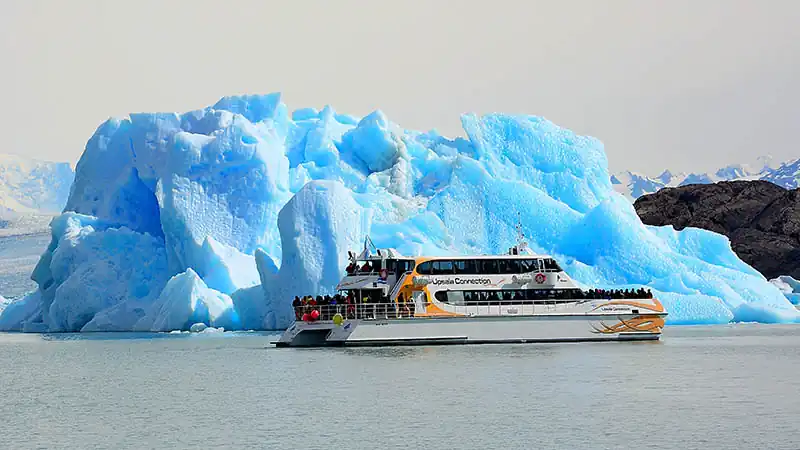 Navegação pelos Glaciares