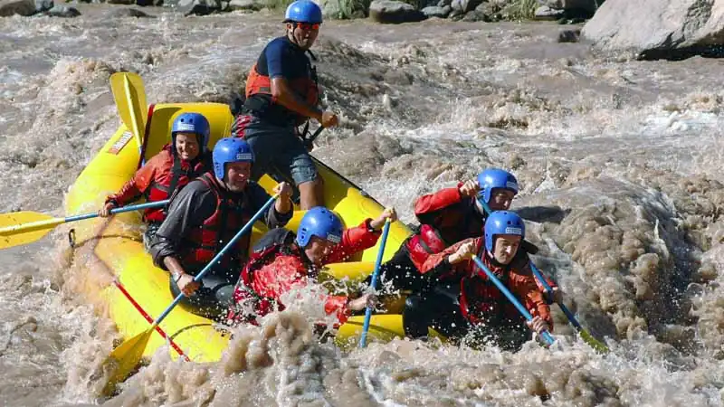 Rafting em Pueblo del Rio, Parque Aventura ARE