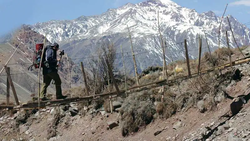 Trekking Rappel no Cerro de Cabras