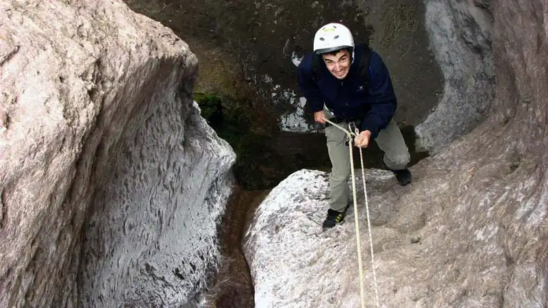 Cachoeira da Quebrada de Salto com Rappel