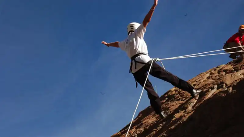 Cachoeira da Quebrada de Salto com Rappel